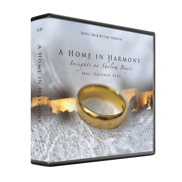 A Home In Harmony, Insights of Sholom Bayis