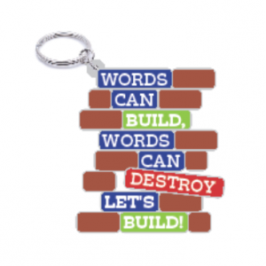 Words Can Build Keychain