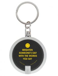 Brighten Someone’s Day Flashlight Keychain